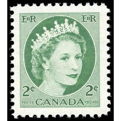 canada stamp 338ii queen elizabeth ii 2 1954