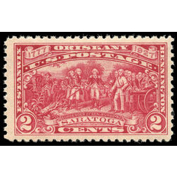 us stamp postage issues 644 surrender gen burgoyne saratoga 2 1927
