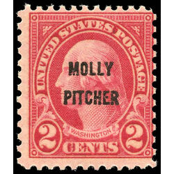 us stamp postage issues 646 molly pitcher 2 1928