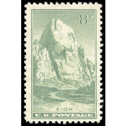 us stamp postage issues 747 zion park utah 8 1934