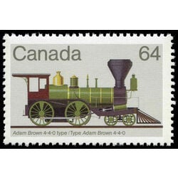 canada stamp 1002 adam brown 4 4 0 type 64 1983