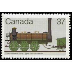 canada stamp 1001 samson 0 6 0 type 37 1983