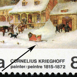 canada stamp 610v the blacksmith s shop 8 1972