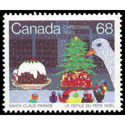 canada stamp 1069 santa claus parade 68 1985