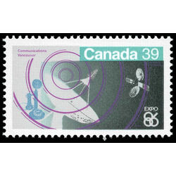 canada stamp 1079 communications 39 1986