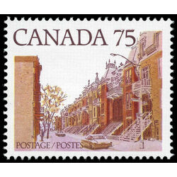 canada stamp 724 row houses 75 1978