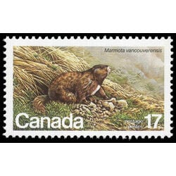 canada stamp 883 vancouver island marmot 17 1981