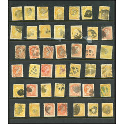 42 small queen canada stamps