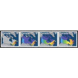 canada stamp 893a strip canada day 1981