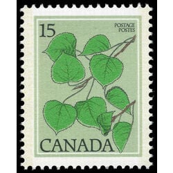 canada stamp 717 trembling aspen 15 1977