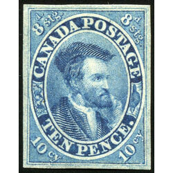 canada stamp 7 jacques cartier 10d 1855 m vf 018