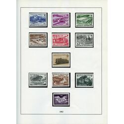 austria collection on lindner pages 1960 to 1967