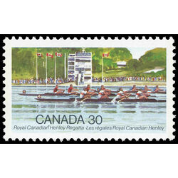 canada stamp 968i rowing competition 30 1982