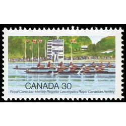 canada stamp 968ii rowing competition 30 1982