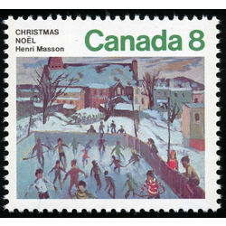 canada stamp 651ii skaters at hull 8 1974