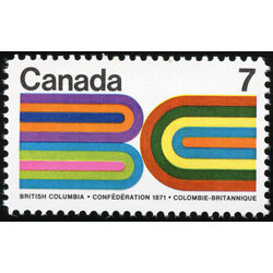 canada stamp 552i british columbia centennial 7 1971