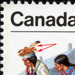 canada stamp 581i iroquoian couple 10 1976
