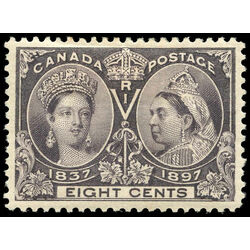 canada stamp 56 queen victoria diamond jubilee 8 1897 M VF 010