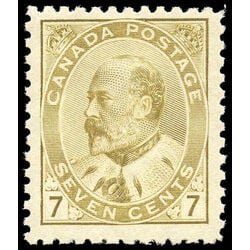canada stamp 92iii edward vii 7 1903 m vfnh 001
