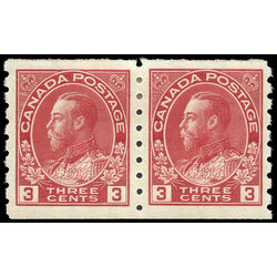 canada stamp 130b pair king george v 1924 M VF 001