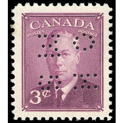 canada stamp o official o10 286 king george vi postes postage 3 1949