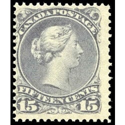 canada stamp 30i queen victoria 15 1868