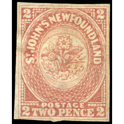 newfoundland stamp 17i 1861 third pence issue 2d 1861 m vf 002