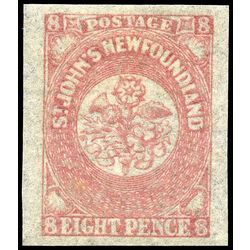 newfoundland stamp 22 1861 third pence issue 8d 1861 m xf 003