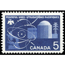 canada stamp 449 atomic reactor 5 1966