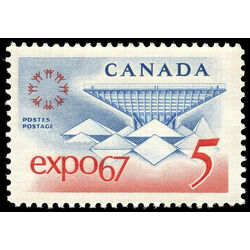canada stamp 469 katimavik canadian pavillion 5 1967
