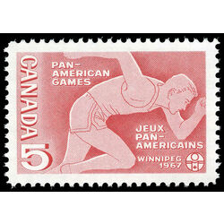 canada stamp 472 runner 5 1967