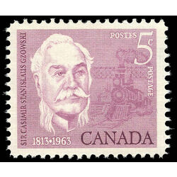 canada stamp 410 sir casimir czowski 5 1963