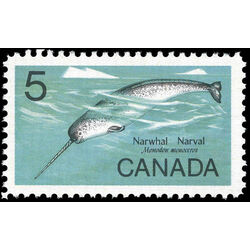 canada stamp 480 narwhal 5 1968