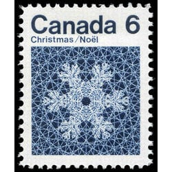 canada stamp 554i snowflake 6 1971