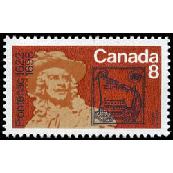 canada stamp 561ii frontenac 8 1972