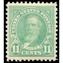 us stamp postage issues 563 hayes 11 1922