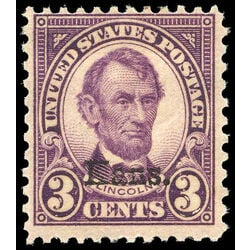 us stamp postage issues 661 lincoln kansas 3 1929
