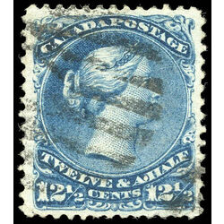 canada stamp 28 queen victoria 12 1868 u vf 014