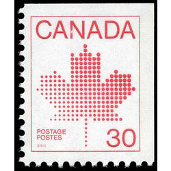 canada stamp 945ii maple leaf 30 1982
