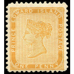 prince edward island stamp 4 queen victoria 1d 1862