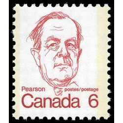 canada stamp 591i lester b pearson 6 1973