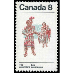 canada stamp 569iii algonkian couple 8 1973
