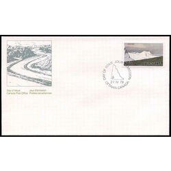 canada stamp 727 kluane national park 2 1979 FDC