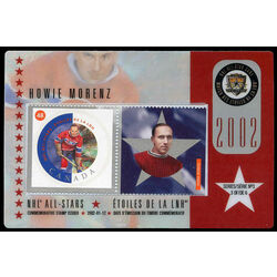 howie morenz nhl all stars stamp and medallion set