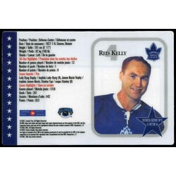 red kelly nhl all stars stamp and medallion set