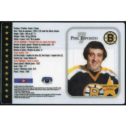 phil esposito nhl all stars stamp and medallion set