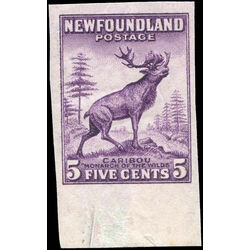 newfoundland stamp 191d caribou 5 1932 single mvf 001