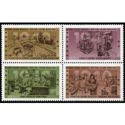 canada stamp 1301a second world war 1940 1990