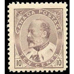 canada stamp 93 edward vii 10 1903 m vfnh 009