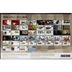 collection of the official first day covers issued by canada post in 2014